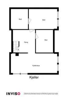 3-roms hus Abildsø 170m2 Hage Garasje