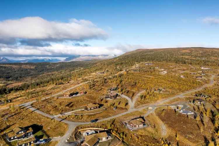 Hyttetomt Slettefjell Fantastisk Natur Utsikt