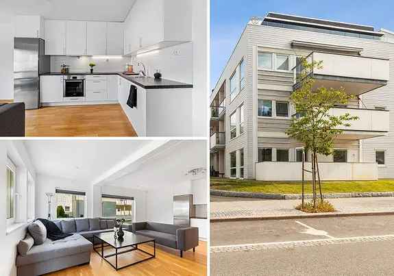 Stor 3-roms leilighet Jessheim sentrum Garasjeplass