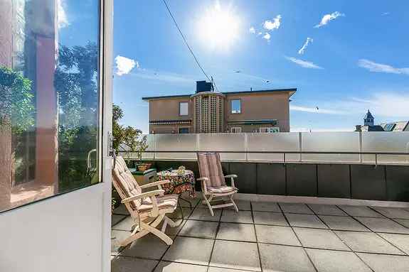 Sentral 3/4-roms Leilighet - Takterrasse Utsikt Heis Peis