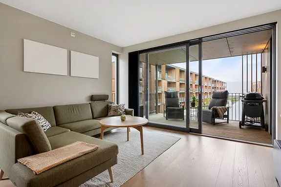 2-roms leilighet Grilstad Marina - 54m² - Balkong - Elbillader