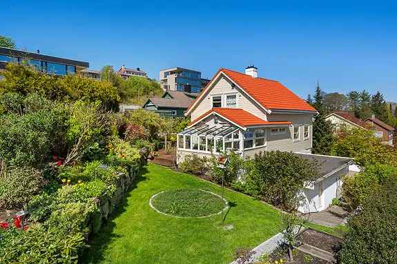 Sjarmerende Enebolig med Hage og Boblebad
