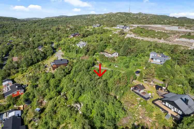 Fritidstomt Lyngdal Langheitoppen Flott Utsikt Solrike Omgivelser