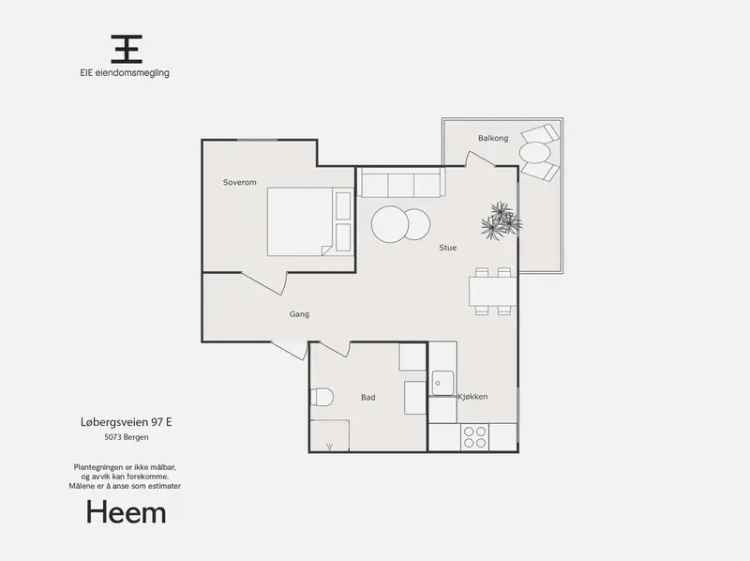 2-roms Leilighet Bergen - Fantastisk Utsikt Nær Bybane