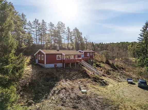 Sjønær Fritidsbolig Vatnebu Kilsund Stor Tomt Uthus