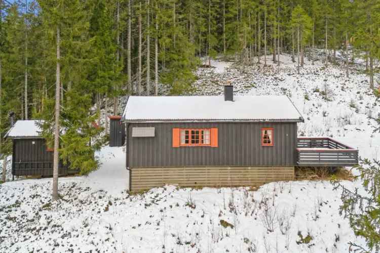 Koselig hytte i Malsådalen med flott utsikt
