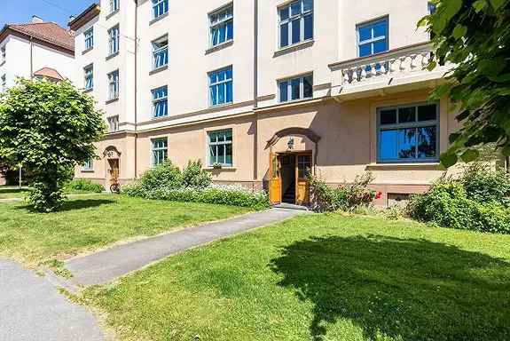 Majorstuen leilighet - Høy etasje - Vedovn - Bakhage