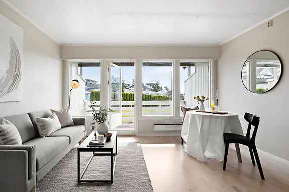 Velholdt 2-roms leilighet Christianslund