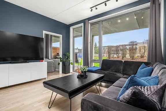 2-roms Leilighet Nær NTNU - Stor Terrasse