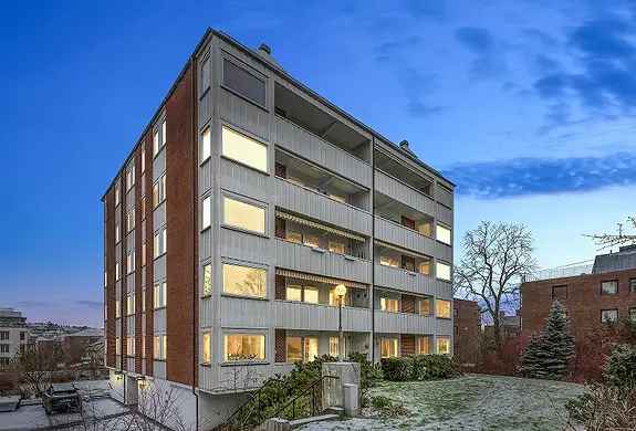 Frogner 3-roms leilighet med balkong og sentral beliggenhet
