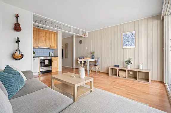 Lys 2-roms andelsleilighet n

ær NTNU - 43m²