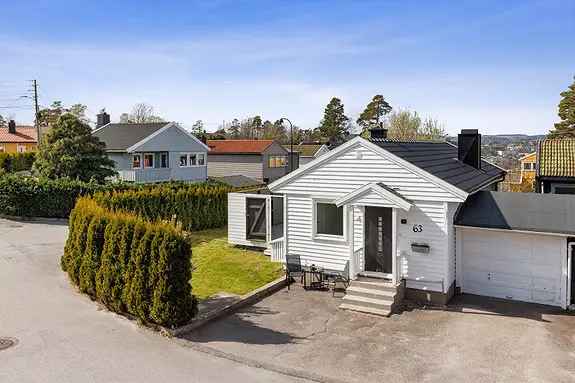 Enebolig Søm - Barnevennlig, Solrik, Garasje