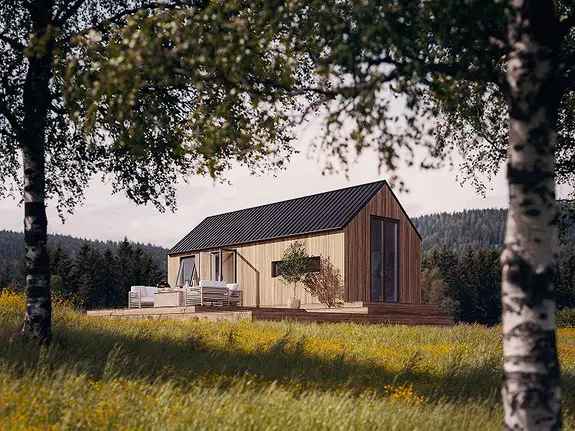 Mikrohus i Eplehagen Skjolden - 2 igjen