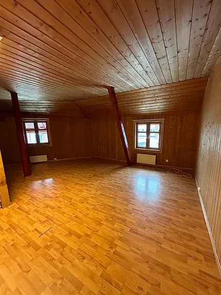 Loftsleilighet til leie i Leirum