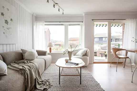 Prestelandet 3-roms Andelsleilighet - Vestvendt og Rolig