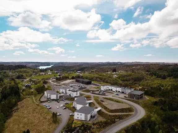 3-roms leilighet i Skogsvåg - Høy standard og stor terrasse