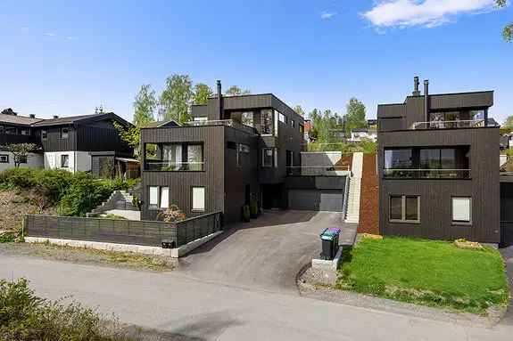 Ny 3-plans bolig 2023 Billingstadasen - Dobbelgarasje - 4 soverom