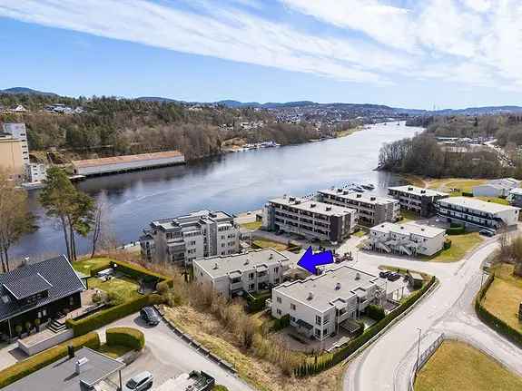 2-roms leilighet Gråten - Solrik veranda og parkering