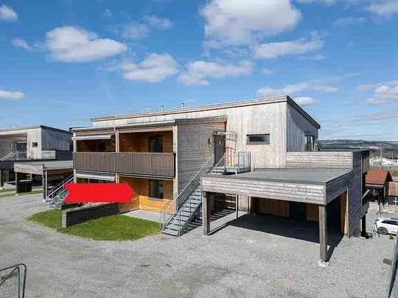 Leilighet 2 soverom Vestrumenga 2021 Carport Utebod