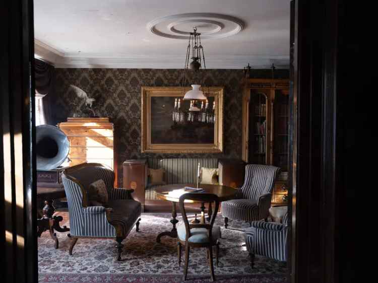 Flekkefjord Sentrum Herskapelig Empire Townhouse Hollenderbyen