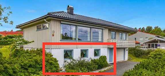 Kjellerleilighet 2 soverom - Nær Gokstad skole