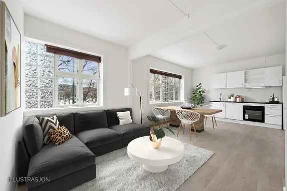 Moderne 3-roms leilighet Drammen sentrum