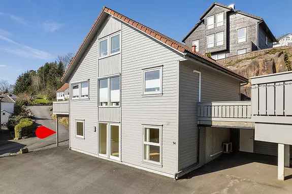 Lettstelt leilighet Hauge sentrum 55+