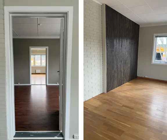 3 roms leilighet 90m2 - Nyoppusset