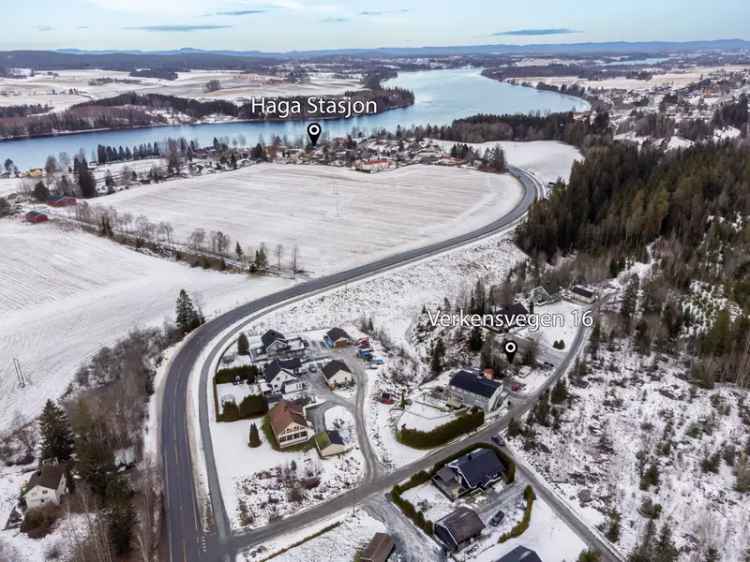 Tomt på Haga - Bygg ditt drømmehus nær skole og tog