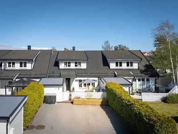Rekkehus Hvaler - Sjønær beliggenhet - To store uteplasser