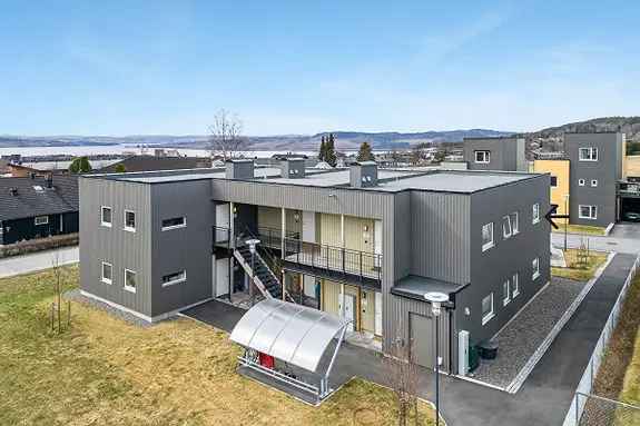 HAMAR Tiltalende 3-roms Endelighet 2022 Vestvendt Balkong Carport