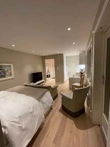 Hotellfølelse Majorstuen - Luksus 1-roms leilighet