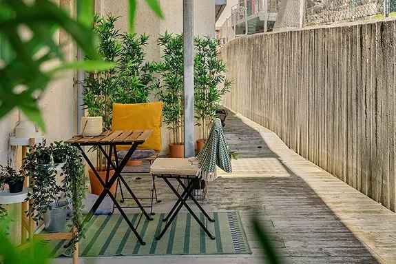Flott leilighet Sandviken - Oppusset 2022 - Terrasse