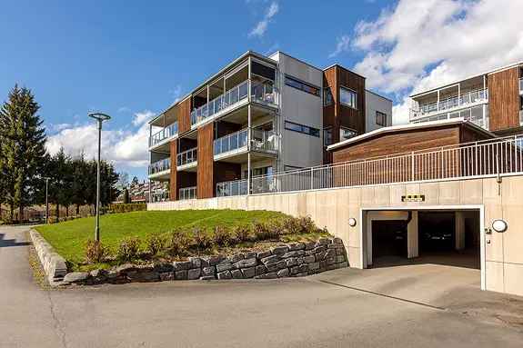 4-roms Toppleilighet Lillehammer - Vestvendt Terrasse - 2 Garasjeplasser