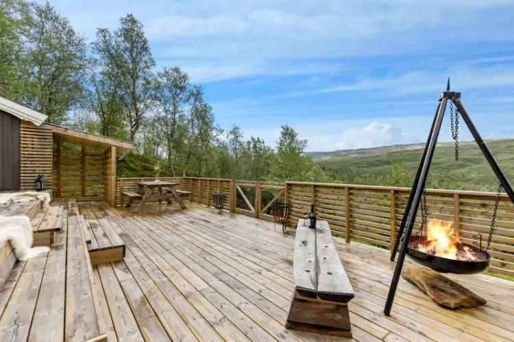 Fjellhytte Reinfjellia - Eventyrlig beliggenhet og flott utsikt