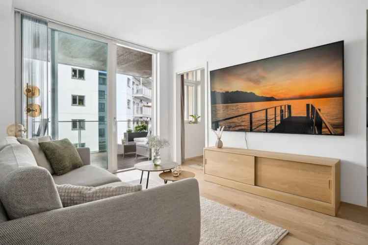 Moderne 4-roms leilighet 2024 Gulvvarme Vestvendt Balkong Takterrasse