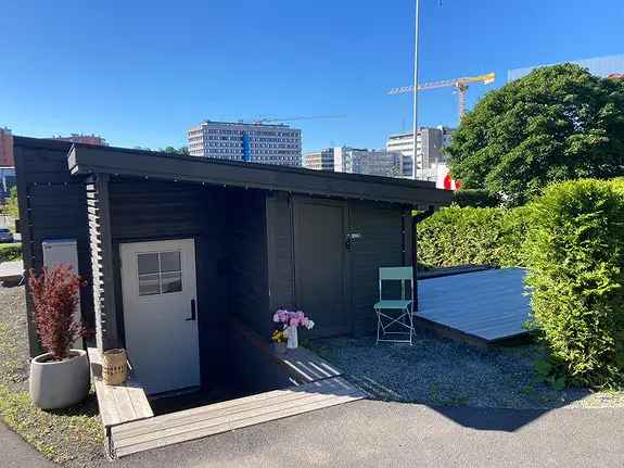 Hybel til leie i Hamar sentrum - sentralt og fullt møblert
