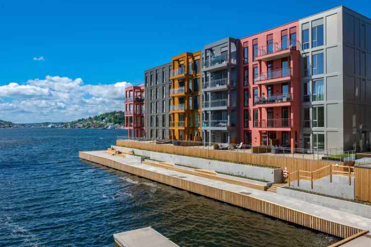 Bryggebyen Penthouse 2 Balkonger Garasjeplass Panoramautsikt