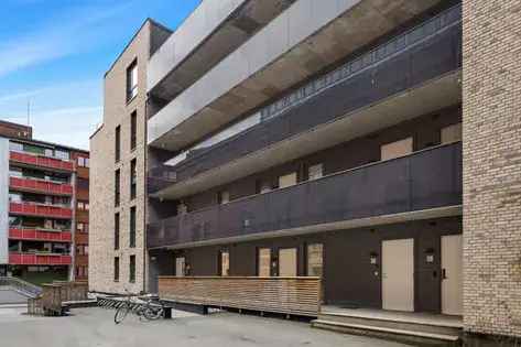 1 roms leilighet 50m2 Sofienberg Oslo terrasse