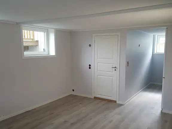 Flott leilighet Selsbakk - Moderne bad, varmekabler og integrerte hvitevarer