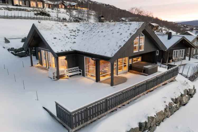 Oppdal Hytte Moderne Ski-in Ski-out Stølen