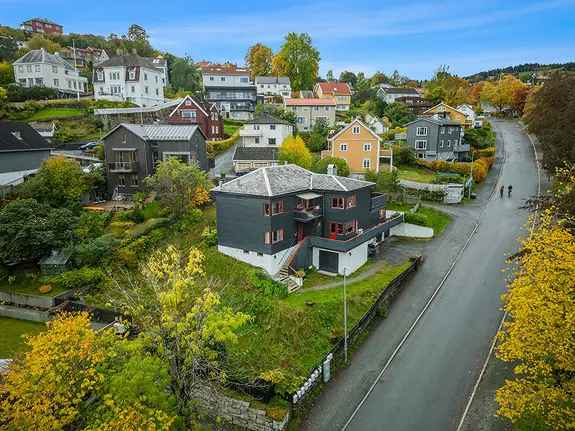 Sjelden Tomannsbolig Trondheim - Panoramautsikt - Stor Tomt