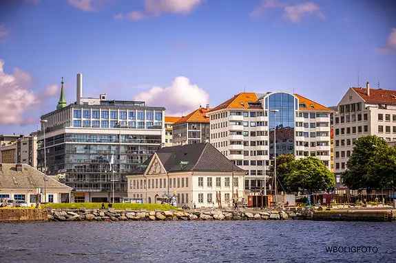2-roms leilighet Nordnes - Solrik balkong Takterrasse Heis