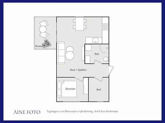 Flott 2-roms leilighet Kronstad 2019 Garasjeplass Terrasse Nar Bybane