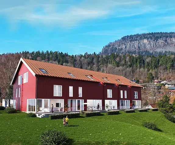Rekkehus og enebolig i Bærum - Nordre Nes Gård