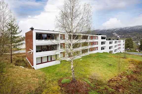 Sentral 3-roms andelsleilighet Vikersund
