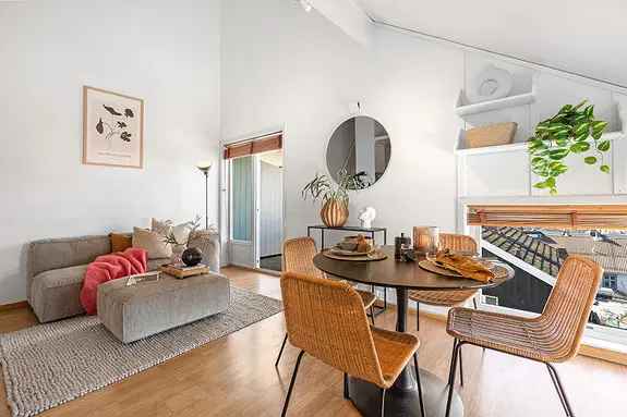 Lillehammer Sentrum - 2-roms leilighet - Hems og Balkong