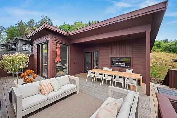 Enebolig Romsåsen - 4 Soverom, Carport, Stor Terrasse
