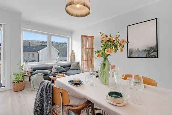 Strømsø 3-roms leilighet med balkong og parkering