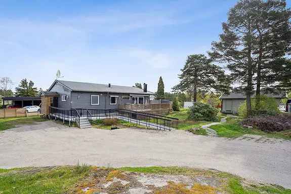 Enebolig Hafslundsøy - Stor tomt - Garasje - Barnevennlig
